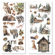Ciao Bella - Forest Tales - Transparent Adhesive Sheets - Pack of 5 - CBI006