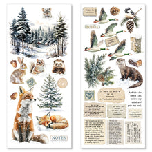 Ciao Bella - Forest Tales - Transparent Adhesive Sheets - Pack of 5 - CBI006