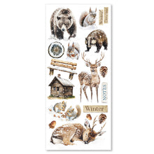 Ciao Bella - Forest Tales - Transparent Adhesive Sheets - Pack of 5 - CBI006