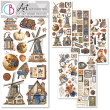 Ciao Bella - Poetry Collection - Art Stickers Transparent Adhesive Sheets (Pack of 5) - PRE-ORDER