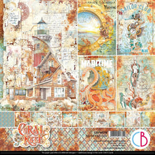 Ciao Bella Paper - Coral Reef Paper Pad Collection (includes 5 pads)