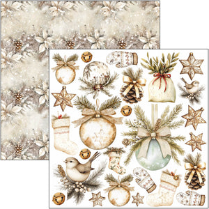 Ciao Bella - Winter Season - Fussy Cut Pad (6"x6") CBQE088