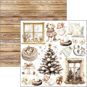 Ciao Bella - Winter Season - Fussy Cut Pad (6"x6") CBQE088