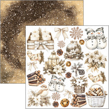 Ciao Bella - Winter Season - Fussy Cut Pad (6"x6") CBQE088