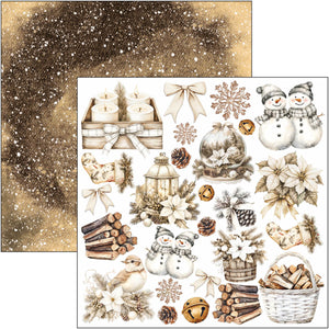 Ciao Bella - Winter Season - Fussy Cut Pad (6"x6") CBQE088