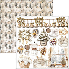 Ciao Bella - Winter Season - Fussy Cut Pad (6"x6") CBQE088