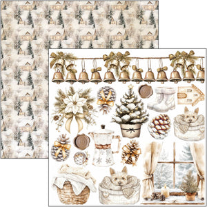 Ciao Bella - Winter Season - Fussy Cut Pad (6"x6") CBQE088