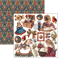 Ciao Bella - Toy Shop - Fussy Cut Pad (6"x6") CBQE089