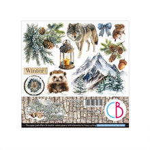 Ciao Bella - Forest Tales - Fussy Cut Pad (6"x6") CBQE090