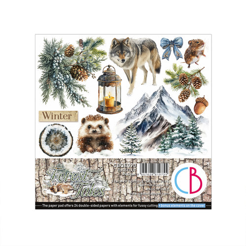 Ciao Bella - Forest Tales - Fussy Cut Pad (6