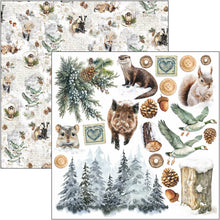 Ciao Bella - Forest Tales - Fussy Cut Pad (6"x6") CBQE090