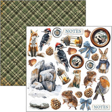 Ciao Bella - Forest Tales - Fussy Cut Pad (6"x6") CBQE090
