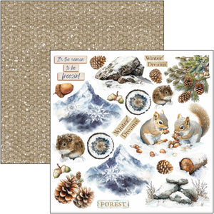 Ciao Bella - Forest Tales - Fussy Cut Pad (6"x6") CBQE090