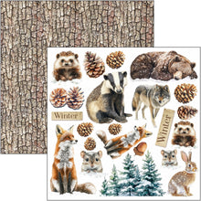 Ciao Bella - Forest Tales - Fussy Cut Pad (6"x6") CBQE090