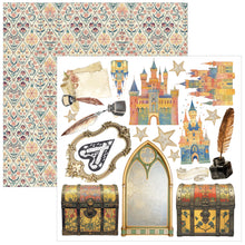 Ciao Bella - Courtly Love Collection - Fussy Cut Pad (6"x6")