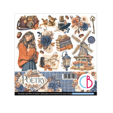 Ciao Bella - Poetry Collection - Fussy Cut Pad (6" x 6") - PRE-ORDER