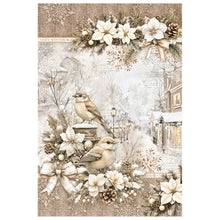 Ciao Bella - Winter Season - Rice Paper A4 MIXED 4 PACK CBRA004