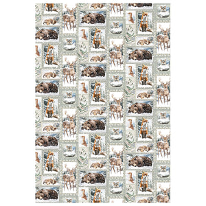 Ciao Bella - Forest Tales - Rice Paper A4 MIXED 4 PACK CBRA006