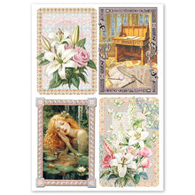 Ciao Bella - Courtly Love Collection - Rice Paper A4 MIXED 4 PACK