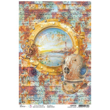 Ciao Bella - Coral Reef - Set 1 - Piuma Rice Paper A4 - (Pack of 6)