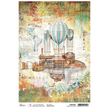 Ciao Bella - Coral Reef - Set 1 - Piuma Rice Paper A4 - (Pack of 6)