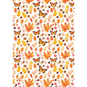 Ciao Bella - Hello Fall - Rice Paper A5 MIXED 8 PACK CBRS019