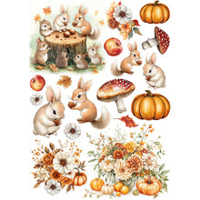 Ciao Bella - Hello Fall - Rice Paper A5 MIXED 8 PACK CBRS019