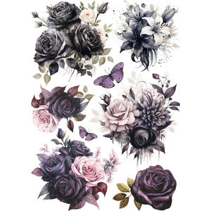 Ciao Bella - Dark Academia - Rice Paper A5 MIXED 8 PACK CBRS020
