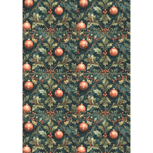 Ciao Bella - Hot Cocoa & Holly - Rice Paper A5 MIXED 8 PACK CBRS021