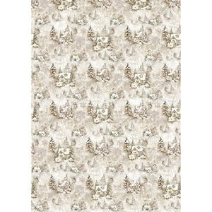 Ciao Bella - Winter Season - Rice Paper A5 MIXED 8 PACK CBRS022