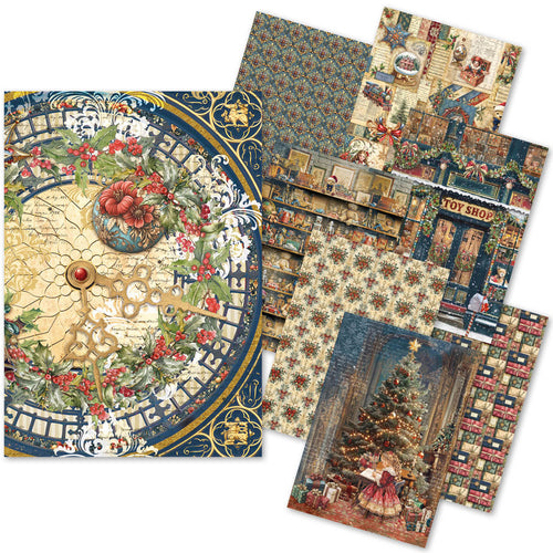 Ciao Bella - Toy Shop - Rice Paper A5 MIXED 8 PACK CBRS023