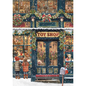 Ciao Bella - Toy Shop - Rice Paper A5 MIXED 8 PACK CBRS023
