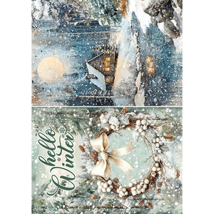 Ciao Bella - Forest Tales - Rice Paper A5 MIXED 8 PACK CBRS024