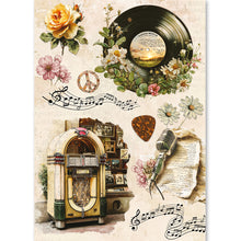 Ciao Bella - Seventies Collection - Rice Paper A5 MIXED 8 PACK
