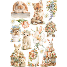 Ciao Bella - The Encyclopedia Of All Occasions - Easter & Happy Birthday A5 Rice Paper Mixed Pack (8 Sheets) - PRE-ORDER