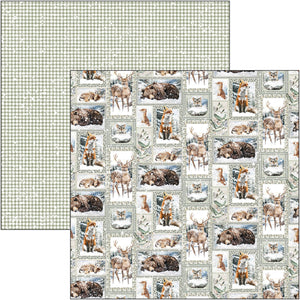 Ciao Bella Paper - Forest Tales - Patterns Pad (12"x12") CBT090