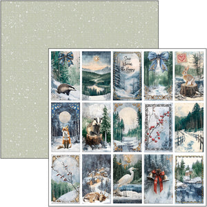 Ciao Bella Paper - Forest Tales - Patterns Pad (12"x12") CBT090