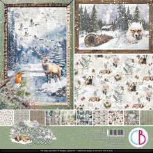 Ciao Bella Paper - Forest Tales - Patterns Pad (12"x12") CBT090