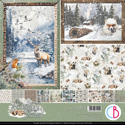 Ciao Bella Paper - Forest Tales - Patterns Pad (12