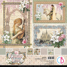 Ciao Bella - Courtly Love Collection - Patterns Pad (12"x12") CBT097