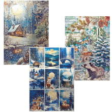 Ciao Bella - Forest Tales - Deluxe Paper Silver& Vellum Dual Pack - A4 Mixed - Pack of 6 - CBX003