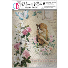 Ciao Bella - Courtly Love Collection - Deluxe Paper Silver & Vellum Dual Pack - A4 Mixed - Pack of 6