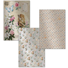 Ciao Bella - Courtly Love Collection - Deluxe Paper Silver & Vellum Dual Pack - A4 Mixed - Pack of 6
