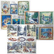 Ciao Bella - Forest Tales - Deluxe Paper Silver & Vellum Dual Pack - 6" x 6" Mixed - Pack of 6 - CBXQ003