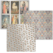 Ciao Bella - Courtly Love Collection - Deluxe Paper Silver & Vellum Dual Pack - 6" x 6" Mixed - Pack of 6
