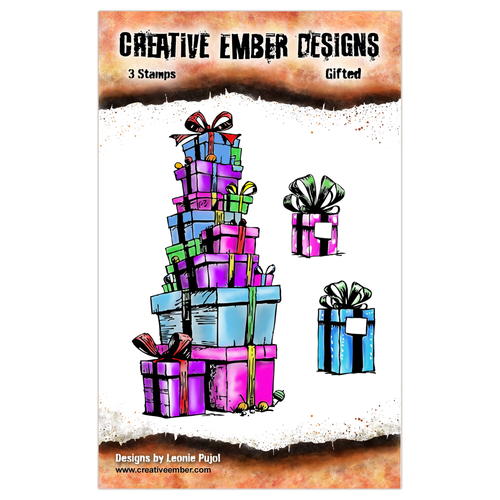 Creative Ember Designs - Gifted - A7 - 3 Stamps