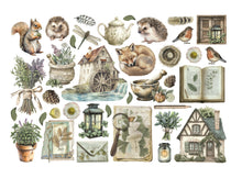 Stamperia - Herbarium Silvae Collection - Ephemera with Adhesive Backs