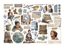 Stamperia - Secret Diary Collection - Ephemera with Adhesive Backs