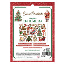 Stamperia - Classic Christmas - Ephemera with Adhesive Backs