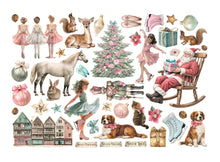 Stamperia - Winter Magic - Ephemera with Adhesive Backs
